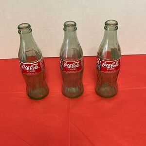 Coca-cola classic NASCAR collector bottles 1999, #3, #44, #3 jr.